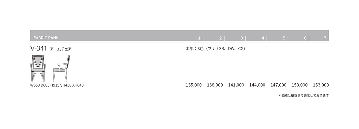 V-331 Price List