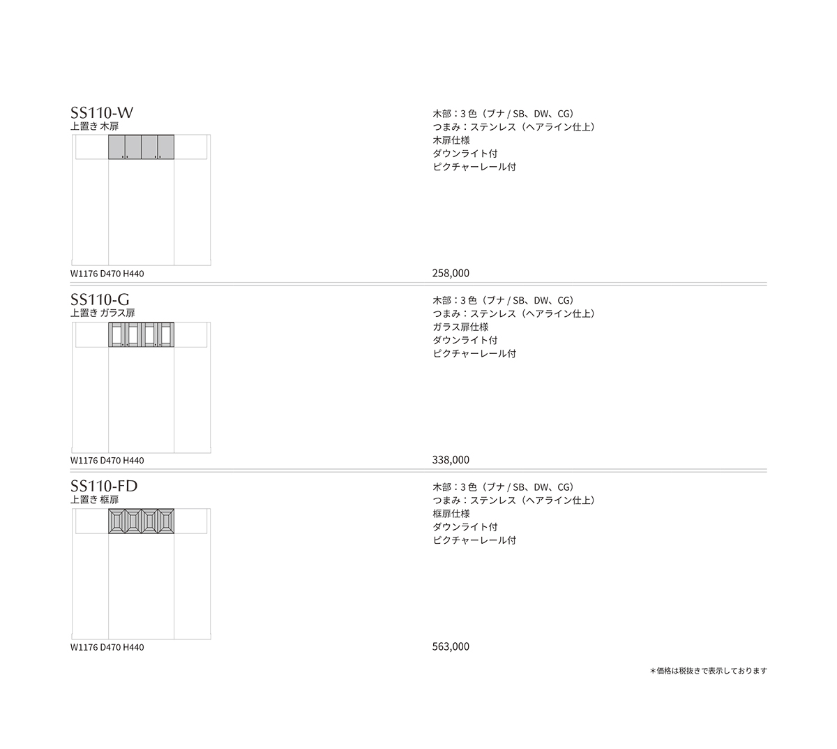 VH-7 Price List