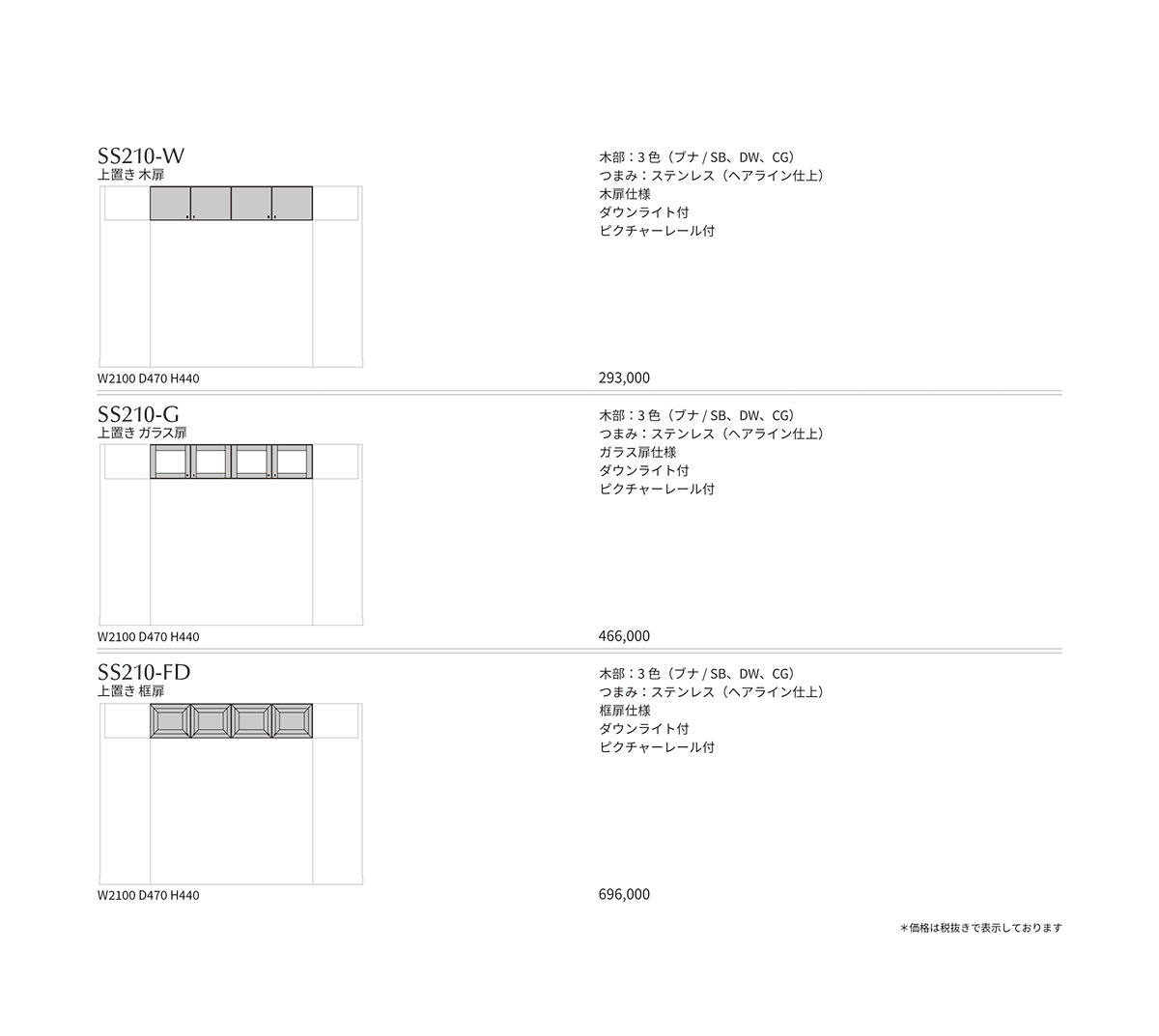 VH-7 Price List